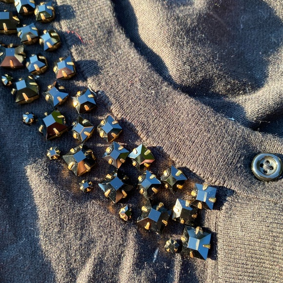 GUC Kate Spade jeweled cardigan - Picture 5 of 6